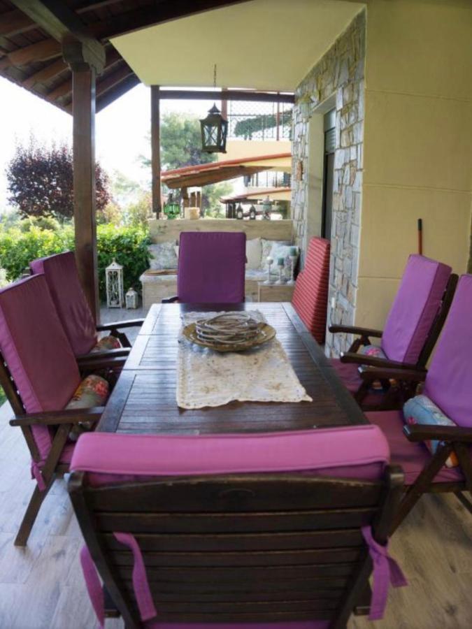 Amazing Villa With Views Sea In Paliouri Ngoại thất bức ảnh