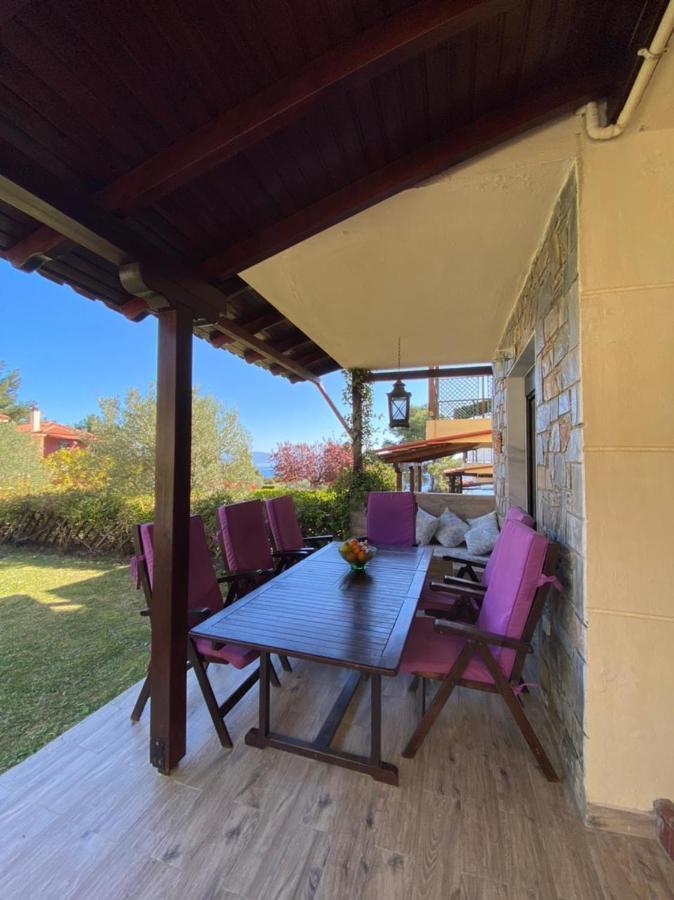 Amazing Villa With Views Sea In Paliouri Ngoại thất bức ảnh